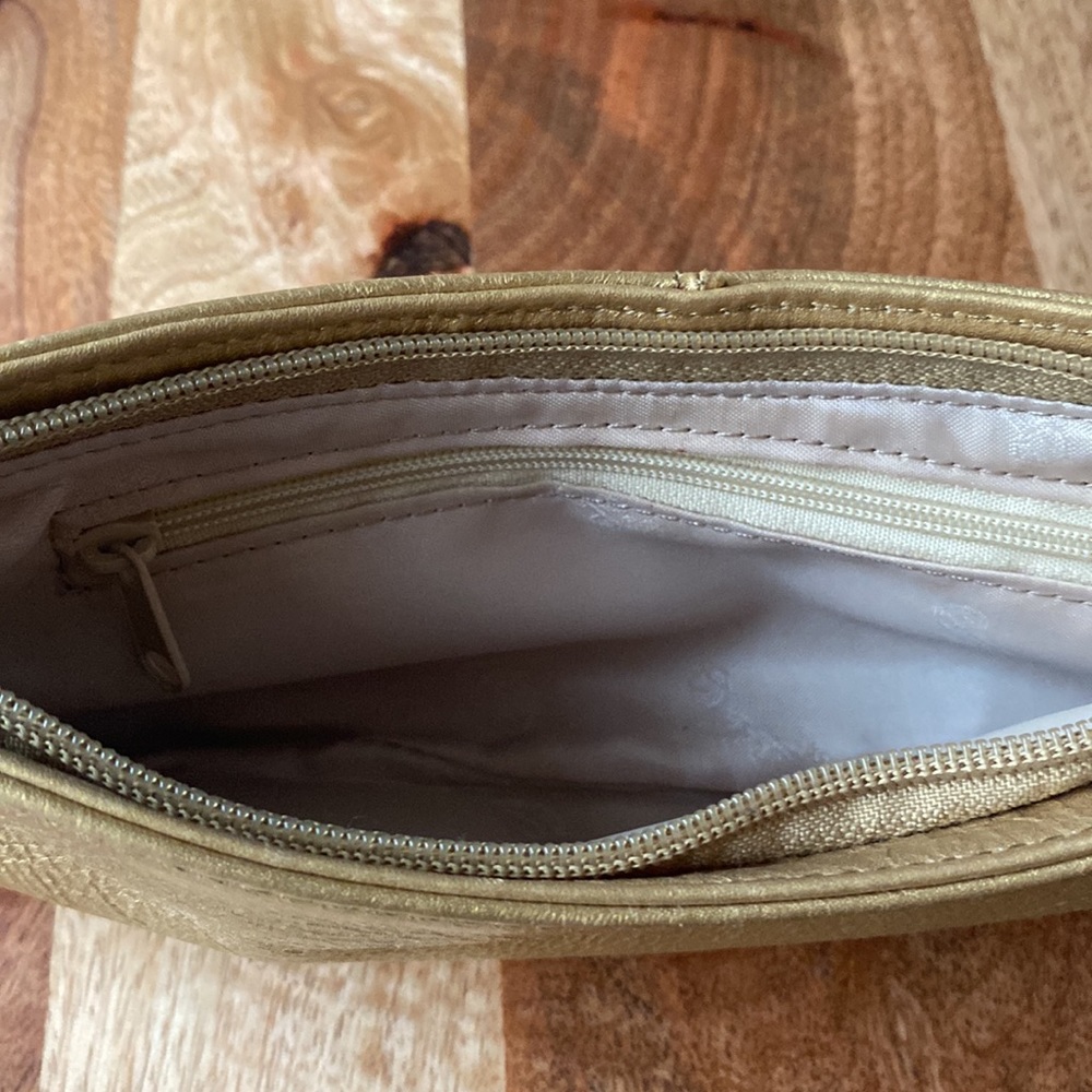 Fossil gold wristlet clutch bag - Picture 7 of 7